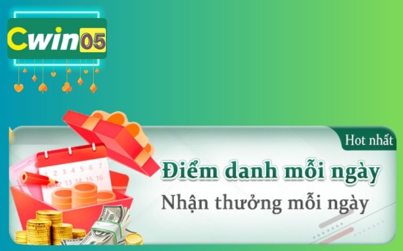 KHUYẾN MÃI ĐIỂM DANH MỖI NGÀY CWIN05