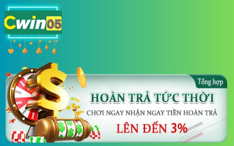 KHUYẾN MÃI HOÀN TRẢ TỨC THỜI CWIN05